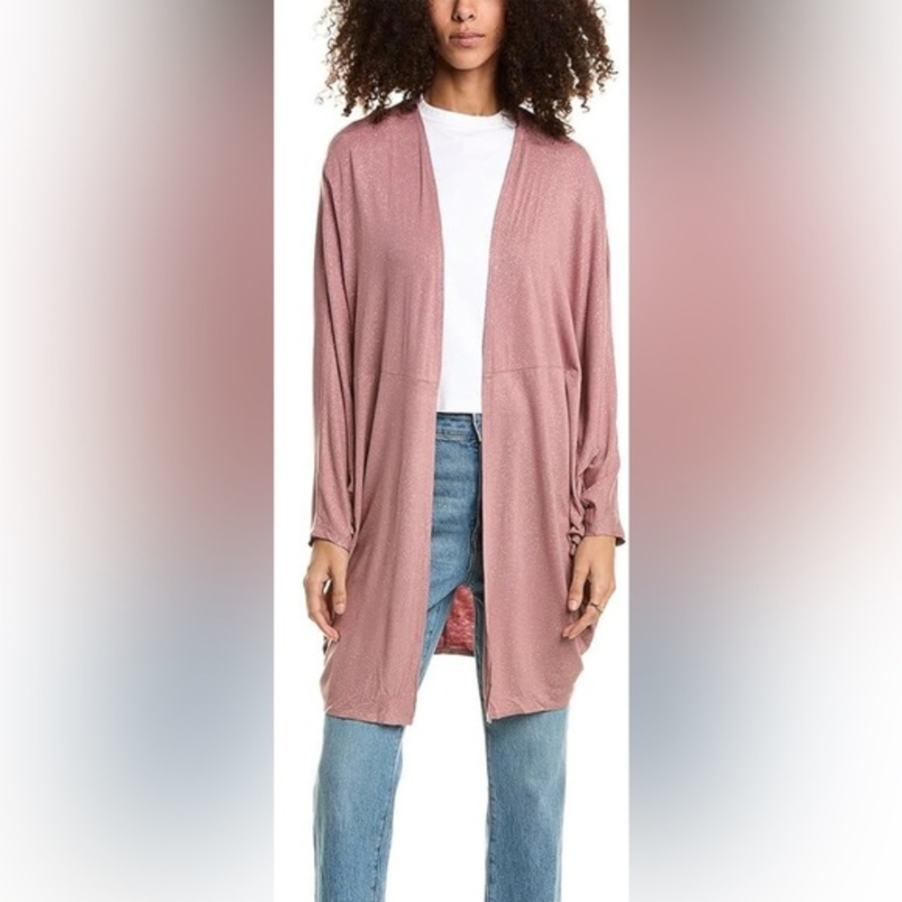 Chaser Glitter Cocoon Cardigan NEW